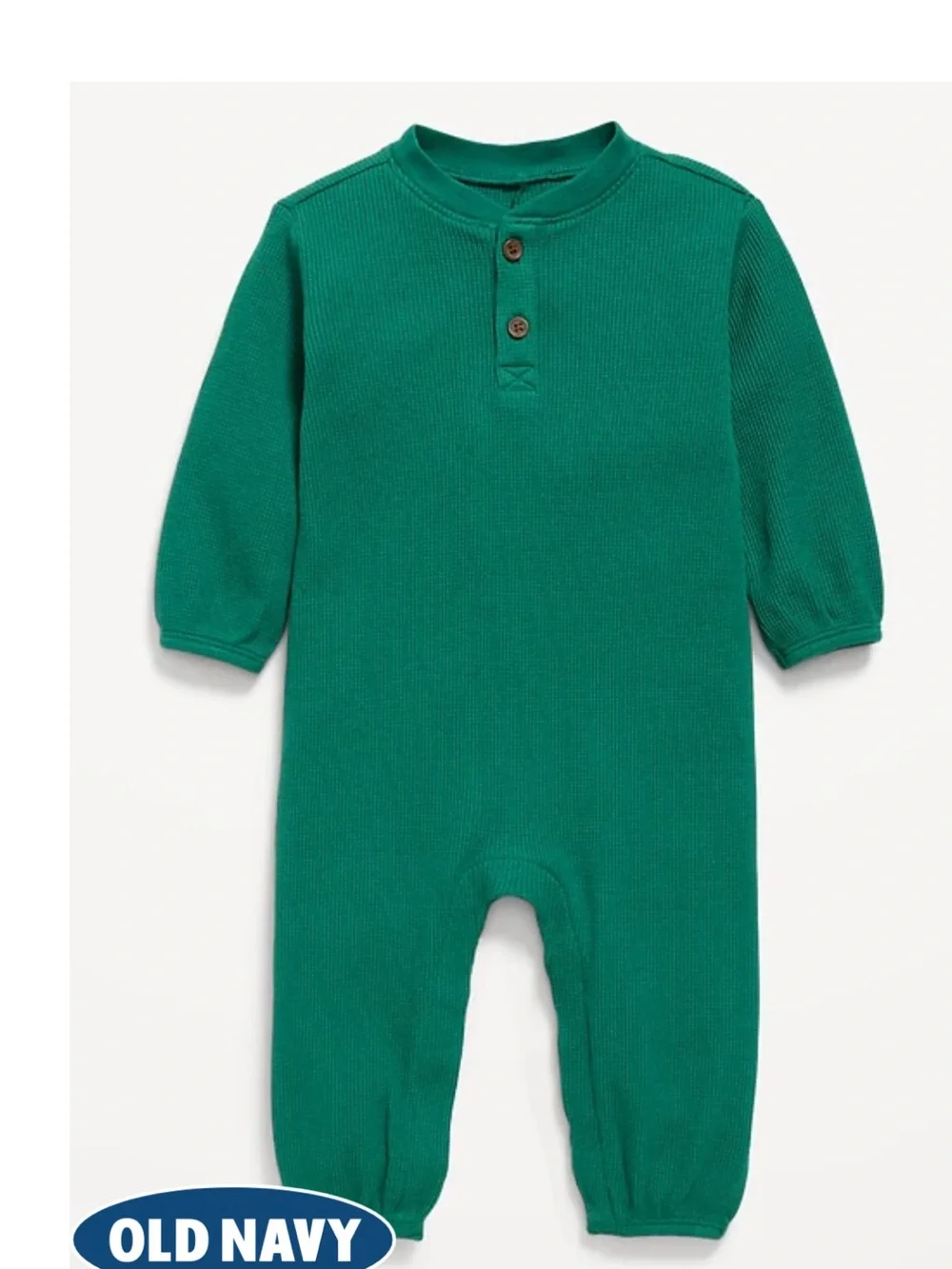 Old Navy Emerald Green Knit Baby One-Piece